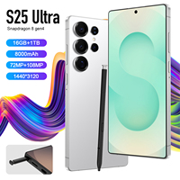Envío Gratis S25 Ultra+ 16gb 1tb Gran Memoria Teléfono Móvil Desbloqueado de Alta Calidad Cámara de Alta Resolución Doble SIM Entrega Rápida Modelo