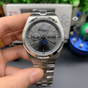 Montre mécanique de luxe haut de gamme pour homme, chronographe, en or rose, design original, style affaires, antique, simple et élégant - Product Image 5