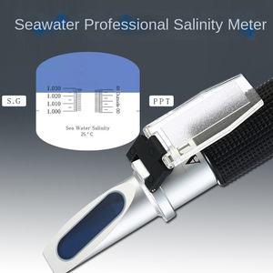 הידרומטר אופטי מדויק עבור מליחות מי ים מבחן תוספת טמפרטורה אקווריום מיוחד עבור אלמוגים מים - Product Image 2