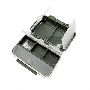 High Quality Portable Pill Box Blank 6 Compartment Pill Box <b>Plastic</b> <b>Pocket</b> 6 Cases Pill Box for Promotion - Product Image 4