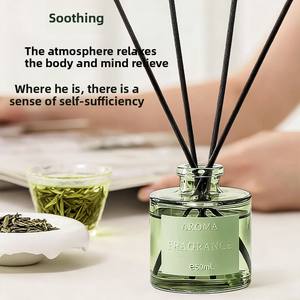 Set Diffuser Aromaterapi Alami dengan Minyak Esensial Tanaman 50ml, Dekorasi Pewangi Rumah, Hadiah - Product Image 3
