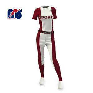 Personalizable transpirable sublimación Jersey camisa moda béisbol y softbol Playwear venta al por mayor estilo personalizado Jersey para deportes - Product Image 3