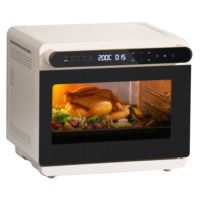 Four à pizza électrique 24L, grille-pain électrique, friteuse à air numérique sans huile, vente directe d'usine