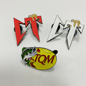 批发帽夹<span class=keywords><strong>TQM</strong></span>鱼帽别针CT Para Gorra帽夹别针定制翻领别针 - Product Image 2