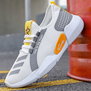 Vente en gros d'usine à bas prix de chaussures de sport en mesh confortables et polyvalentes, avec une bonne respirabilité et un poids léger, pour hommes - Product Image 1