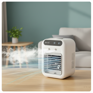 Ventilador Portátil <span class=keywords><strong>3</strong></span> <span class=keywords><strong>en</strong></span> <span class=keywords><strong>1</strong></span>, <span class=keywords><strong>Aire</strong></span> <span class=keywords><strong>Acondicionado</strong></span>, Humidificador, Ventilador USB Refrigerante, Enfriador de <span class=keywords><strong>Aire</strong></span>, Ventiladores con Humidificación por Nebulización de Agua - Product Image 1