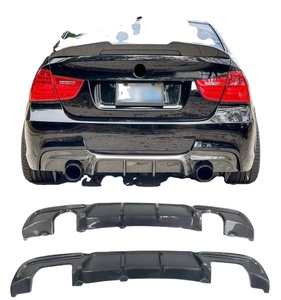 <span class=keywords><strong>BMW</strong></span> E90 <span class=keywords><strong>E92</strong></span> E93 M 스포츠 탄소 섬유 M-tech 듀얼 싱글 이중 배기 팁 MRD MP 리어 디퓨저 - Product Image 1