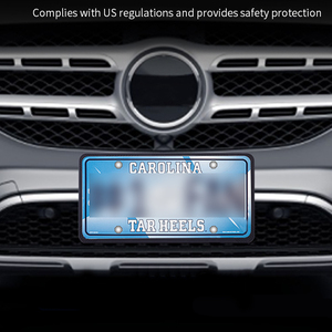 Kit Completo de Montaje de Placa de Matrícula de Silicona con Pernos y Arandelas, <span class=keywords><strong>Soporte</strong></span> de Placa de Matrícula Resistente al Agua para Camiones y SUV - Product Image 6