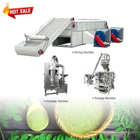 Kwaliteitsborging Moringa-bladerenpoeder productielijn Moringa-bladerenpoeder maakmachine Moringa-bladeren-droogmachine