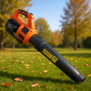 Soplador de Hojas Inalámbrico Velvor, Batería de 20V 2.0Ah, 110 mph, 500 CFM, Motor sin Escobillas, Uso en Exteriores, Bricolaje - Product Image 2