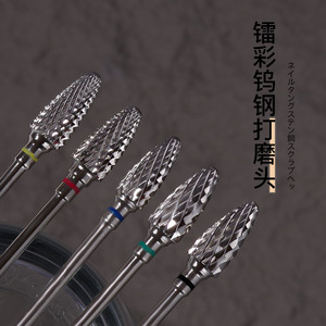 Fraise en acier au tungstène pour manucure, embouts de perceuse à <span class=keywords><strong>ongles</strong></span> électriques, limes à <span class=keywords><strong>ongles</strong></span> électriques, embouts de meulage, fraises, accessoires - Product Image 6