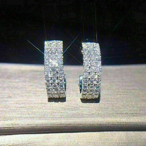 Orecchini Pendenti da Sposa a Tre File, Gioielli Eleganti da Donna, Accessorio per Feste Formali - Product Image 3