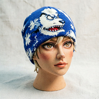 Gorro de Lana Personalizado de Diseño de Lujo con Estampado de Camuflaje, Gorra Snapback de Alta Calidad, 100% Acrílico, Unisex, para Invierno, Playa y Exteriores
