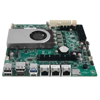 Placa Base NAS Intel Twin Lake N150 de 6 Bahías, 4 Núcleos, 1*10G, 2*2.5G LAN, 6*SATA3.0, 2*NVMe, 1*DDR5, Firewall, ITX, para Servidor Doméstico
