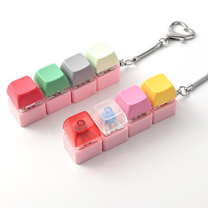 Llavero Antiestrés con Diseño de Muñeco y Teclado Mecánico, Juguete Sensorial de Dedo con Botones y Patrones - Product Image 2