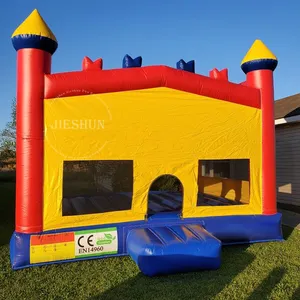 15 by 15 ft regular bouncer indoor outdoor small PVC inflatable bouncer bouncy castle jumping house for kids
