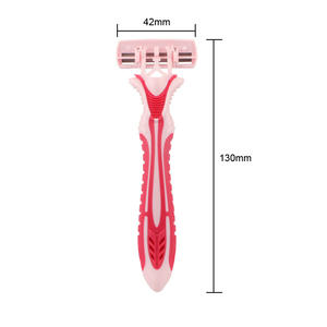 छह ब्लेड के साथ डिस्पोजेबल रेजर, चिकनी शेव के लिए पुरुषों के शेविंग रेजर रेजर - Product Image 3