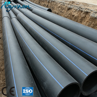 Tuyau HDPE Super Factory DN630 DN710 DN800 DN900 DN1600 Léger Durable Haute Pression Flexible Moulé Irrigation DIN Personnalisé