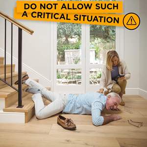 Cinta impermeable transparente antideslizante de alta resistencia DB 4 en X 35 pies Cinta de advertencia de un solo lado para interiores/exteriores - Product Image 5