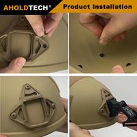 Aholdtech Wilcox L4 Helmet Shroud NVG Mount Adapter pour FAST MICH WENDY Tactical Helmet Accessories