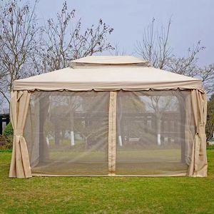 Venta caliente de fábrica Pop Up Instant Gazebo Carpa con mosquitera Refugio de dosel al aire libre con 121 pies cuadrados de sombra - Product Image 4