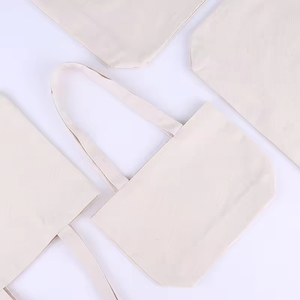 FS Dynertek Wholesale Custom Print Logo Cheap Reusable Shopping Bags Plain White <b>Blank</b> Cotton <b>Canvas</b> Tote Bag Beach Bag - Product Image 3
