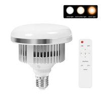 155W Dimmable LED Ampoule Vidéo Lumière Lampe Softbox Studio Éclairage Continu Pour Caméra Photo Photographie Avec Télécommande Sans Fil