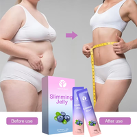 Gelée Détox Personnalisée ODM Brûleur Rapide de Graisse Abdominale avec Extrait de Haricot Blanc et 12g de Fibres Alimentaires par Portion