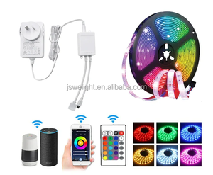 Tira de luces <span class=keywords><strong>LED</strong></span> con aplicación o <span class=keywords><strong>Wifi</strong></span> 12V control remoto <span class=keywords><strong>5050</strong></span> 2835 <span class=keywords><strong>RGB</strong></span> COB tira de luces inteligente/Tira de luces <span class=keywords><strong>LED</strong></span> - Product Image 2