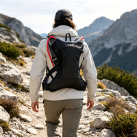 Gilet d'hydratation personnalisé, élégant, léger, respirant, en nylon, avec poche, imperméable, pour la course à pied, le vélo, la randonnée, l'entraînement.