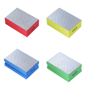 Professional Diamond Hand Polishing Pads Tile <b>Glass</b> Abrasive Grinding Block Pad Stone <b>Marble</b> Ceramic Abrasive Sanding Disc - Product Image 3