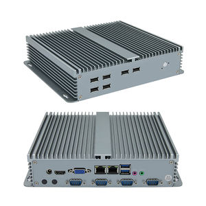 2 LAN DDR4 ve fansız Intel N100 işlemci serisi ile özel endüstriyel Mini PC küçük bilgisayar N100 - Product Image 1