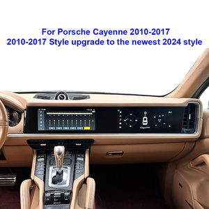 Navihua New Design Android Car Radio Dual Screen CarPlay Multimedia <b>Player</b> GPS for Porsche Cayenne 2010-2017 Upgrade to 2024 - Product Image 1