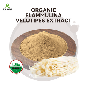 Wholesale Organic Polysaccharide Flammulina Velutipes Enoki Mushrooms <strong>Extract</strong> Powder - Product Image 4
