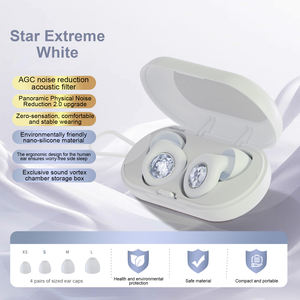 Bouchons d'oreilles en silicone d'usine pour dormir, réduction du bruit, protection auditive, protège-oreilles - Product Image 1