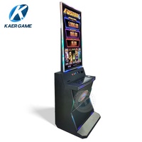 Machine de jeu vidéo d'arcade verticale à écran tactile incurvé personnalisé de 32/43 pouces armoire métallique chasse africaine