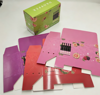 Boîte sur mesure, personnalisez votre logo imprimé, boîte en carton recyclable, emballage pliable pour cosmétiques, huile pour le corps, beurre corporel