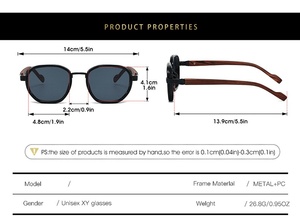 Gafas de Sol Poligonales de Alta Calidad con Protección UV400, Modelo 6236 de MOSI, Montura Completa, Color Degradado, Estilo Moderno, Unisex para Niños - Product Image 4