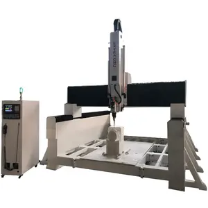 5 eksen köpük kalıp yapma ahşap çalışma cnc router 5 cnc eksenli freze makinesi