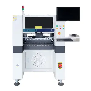 Automatic High Speed Component Q6 Pcb Making SMT Robot Feeder Chip Mounter Pick And Place Machine With Computer