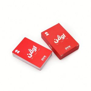 Manufacturer Custom Plastic Pvc Size Smooth Waterproof Saudi Arabia Kuwait Baloot Paper Durable Poker <b>Playing</b> <b>Cards</b> - Product Image 2