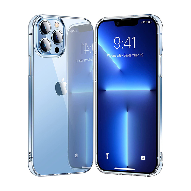 Mobile Phone Accessories Compatible for 13 14 15 16 Pro Max Case Soft TPU Waterproof Shockproof Non-Yellowing Protective