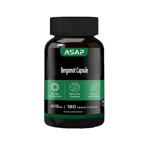 Supplément OEM de marque privée Régulation du système corporel Extrait d'agrumes bergamote Capsules d'agrumes bergamote - Product Image 1