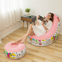 Canapé gonflable portable multifonctionnel, nouveau design, confortable et tendance, fauteuil paresseux