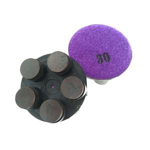 แผ่นขัดพันธะเซรามิกแบบเปลี่ยนหัวตะขอ5จุดขนาด<span class=keywords><strong>3</strong></span>นิ้ว80มม. - Product Image 5