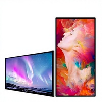 Display Digitale LCD Ultra Sottile da 55 Pollici, 23mm, con SDK per Vetrine, Ascensori, Supermercati, Centri Commerciali, Aeroporti, Metropolitana