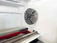 Tour à métaux horizontal CNC CWK61125 robuste avec commande numérique GSK, boîte de vitesses durable, changement de vitesse, banc de travail en fonte