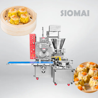 Machine automatique Fuxin à haute productivité (140 pièces/min) pour la fabrication de pâtons de shumai en acier inoxydable, ligne de production de dim sum congelés, certifiée CE