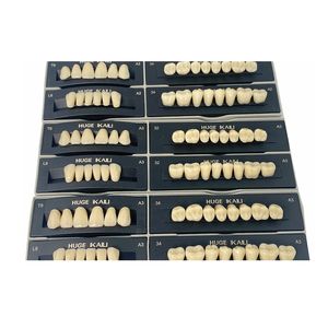 Due strati di denti in resina sintetica <span class=keywords><strong>KAILI</strong></span> denti finti pieno arco dentale 28*1 protesi - Product Image 5