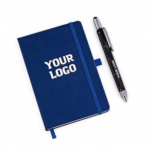 Promo A6 Notebook Travel <b>Note</b> <b>Books</b> with Custom Logo Leather Wholesale Print Meeting Notebook for Business Office Gifts - Product Image 1